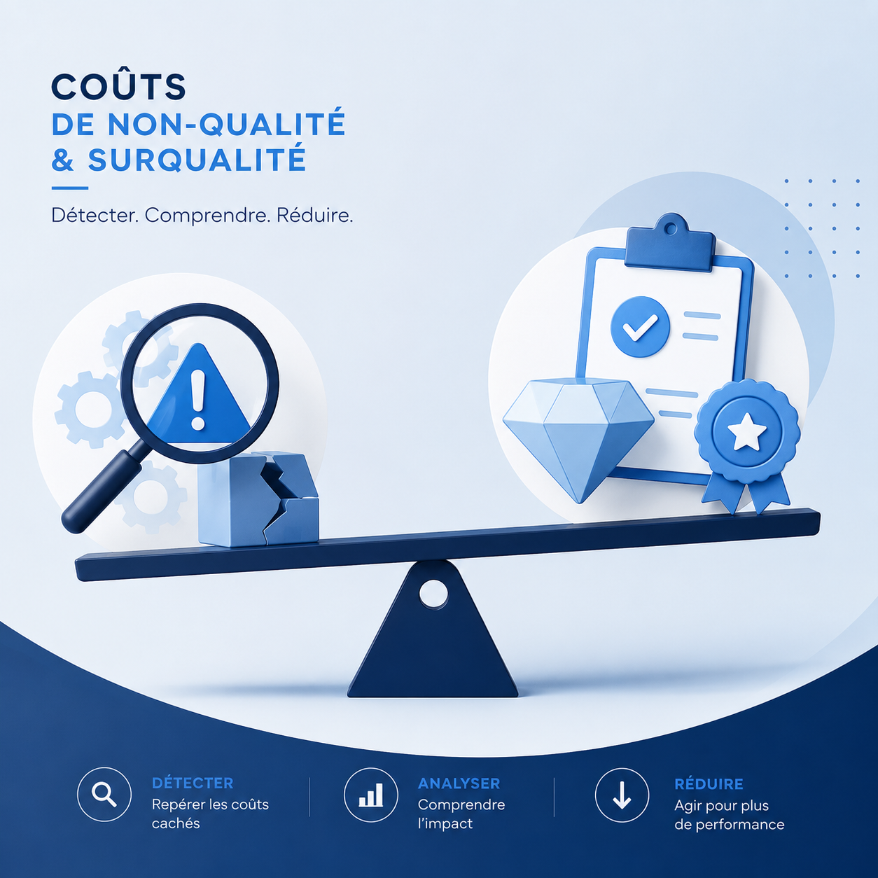 Coûts de non-qualité et surqualité : comment les détecter et les réduire